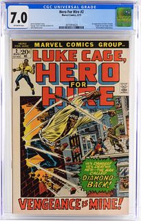 Marvel Comics Hero For Hire #2 CGC 7.0