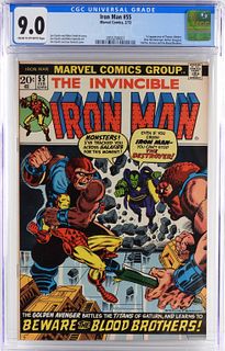 Marvel Comics Iron Man #55 CGC 9.0