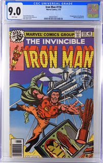 Marvel Comics Iron Man #118 CGC 9.0
