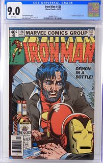 Marvel Comics Iron Man #128 CGC 9.0