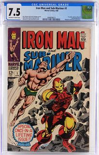 Marvel Comics Iron Man and Sub-Mariner #1 CGC 7.5
