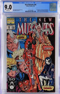 Marvel Comics New Mutants #98 CGC 9.0