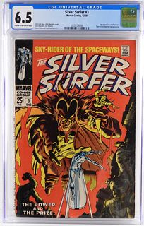 Marvel Comics Silver Surfer #3 CGC 6.5