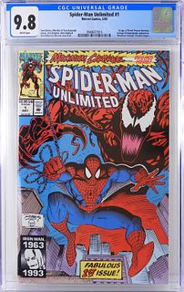 Marvel Comics Spider-Man Unlimited #1 CGC 9.8