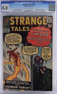 Marvel Comics Strange Tales #110 CGC 4.0