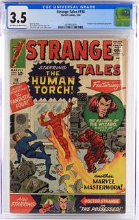Marvel Comics Strange Tales #118 CGC 3.5