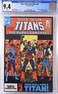 DC Comics Tales of the Teen Titans #44 CGC 9.4