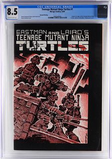 Mirage Teenage Mutant Ninja Turtles #1 CGC 8.5 2nd