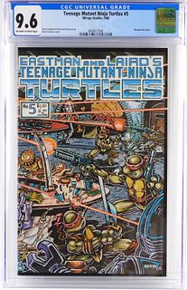 Mirage Teenage Mutant Ninja Turtles #5 CGC 9.6