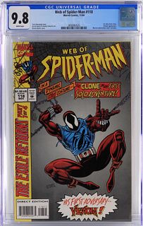 Marvel Comics Web of Spider-Man #118 CGC 9.8