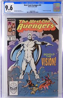 Marvel Comics West Coast Avengers #45 CGC 9.6