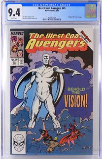 Marvel Comics West Coast Avengers #45 CGC 9.4