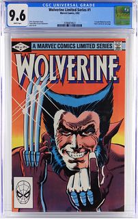 Marvel Comics Wolverine Limited Series #1 CGC 9.6