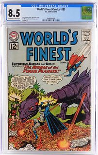 DC Comics World's Finest Comics #130 CGC 8.5