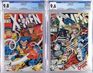 2PC Marvel Comics X-Men #4 #5 CGC 9.8 9.6