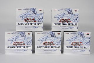 5 YuGiOh Ghosts From The Past 1st Mini Box Sealed