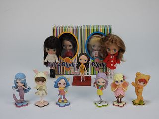 11 Takara Neo Blythe Miniature Fashion Doll Group