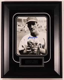 Johnny Pesky Boston Red Sox Autographed Photograph