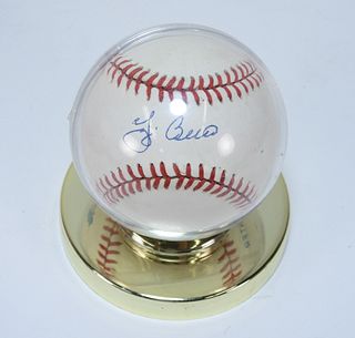 Yogi Berra Autographed Baseball New York Yankees