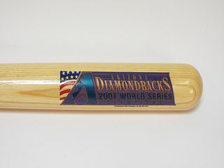 2001 Arizona Diamondbacks World Series LE Bat
