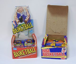 36 1988 1989 Fleer Basketball Sealed Wax Pack Lot