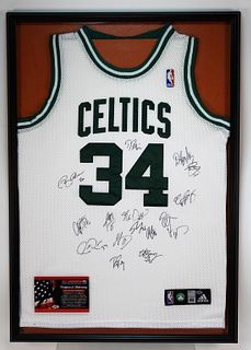 2010 Boston Celtics Team Autographed 16x Jersey