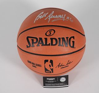 Bill Russell Boston Celtics Autographed Basketball