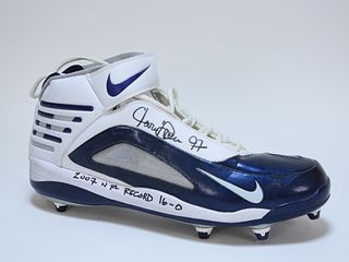 Jarvis Green New England Patriots Autograph Cleat