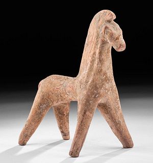 Greek Boeotian Pottery Horse, ex-Arnovick