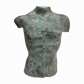 Life Size Bronze Sculpture OF Male Torso