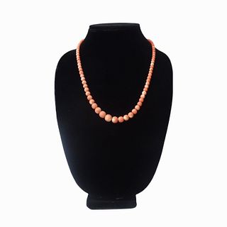 Vintage Chinese Coral Necklace