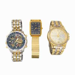 (3) Three Men's Watches