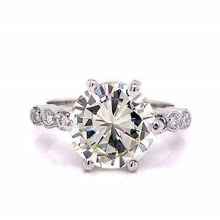 Old Transitional Diamond Engagement Ring