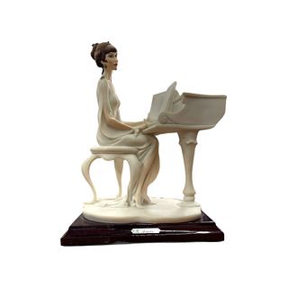 Giuseppe Armani "Lady At Piano" Sculpture 0449F