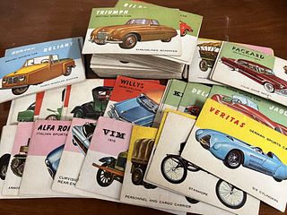 Automobile Trading Cards