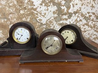 Three Mantle Clocks