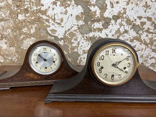 Two New Haven Mantle Clocks