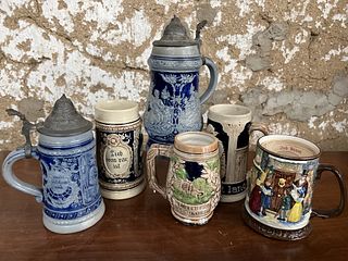 German Steins and Mugs
