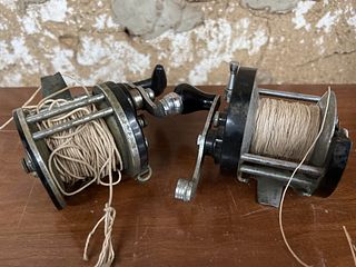 Two Vintage Fishing Reels