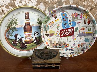 Advertising Trays and Tin