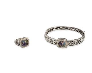 A set of Effy gemstone jewelry