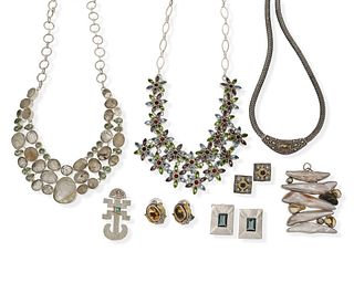 A group of jewelry including Lagos