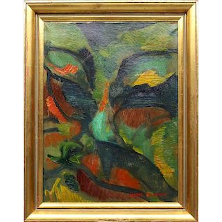 Hyde Solomon (1911 - 1982) Oil/Canvas