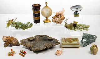 Decorative Stone Object Assortment