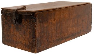 Chinese Wood Document Chest
