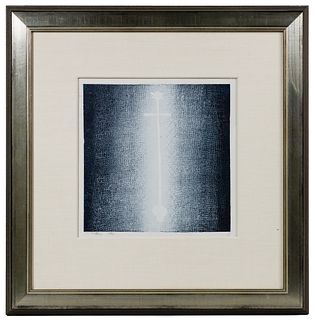Robert Natkin (American, 1930-2010) 'The Crucifixion' Acrylic on Paper