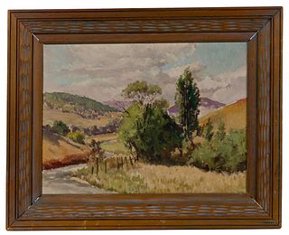 William Hubacek (American, 1871-1958) Oil on Canvas