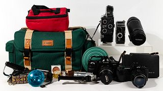 Camera and Accessory Assortment