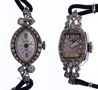 Platinum / White Gold Case Wristwatches
