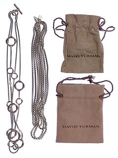 David Yurman Sterling Silver Necklaces